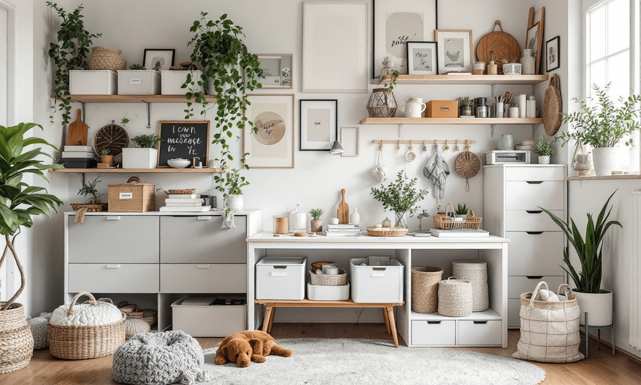 Weg met rommel: DIY-oplossingen om je huis overzichtelijk te houden
