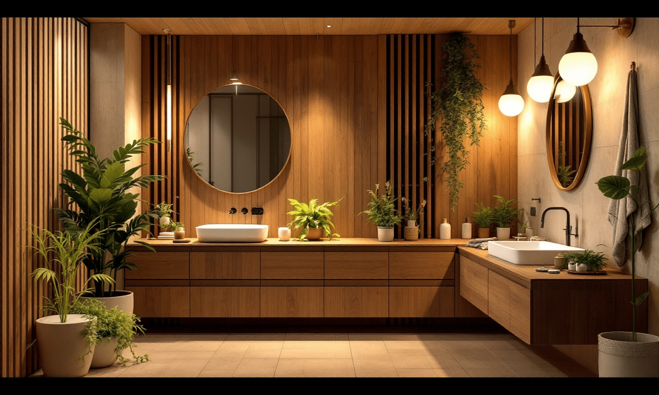Eco-chic badkamers: Natuurlijke materialen met een duurzame twist